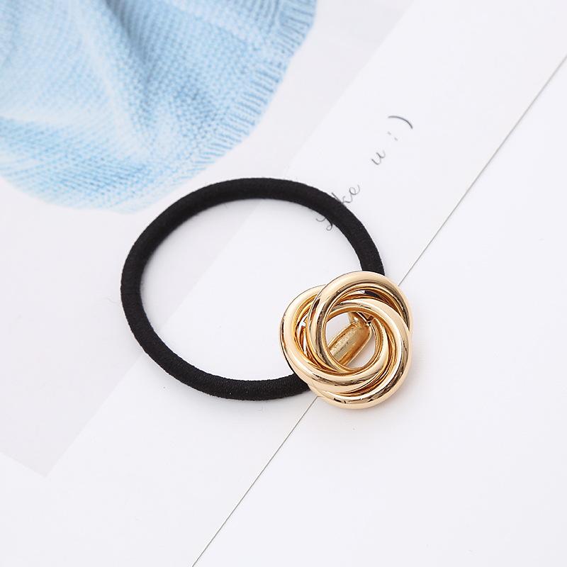 Korean Version of Simple Temperament Women s Metal Hair Band European and American Style Hair