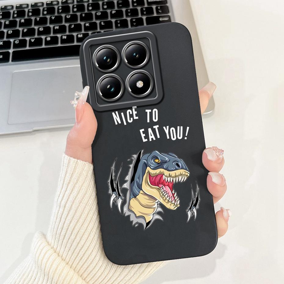 For Xiaomi 14T Pro 14T 5G Cute Funny Style Pattern Phone Case For Xiaomi Mi14T 14TPro Lens Protective Soft Silicone Cases