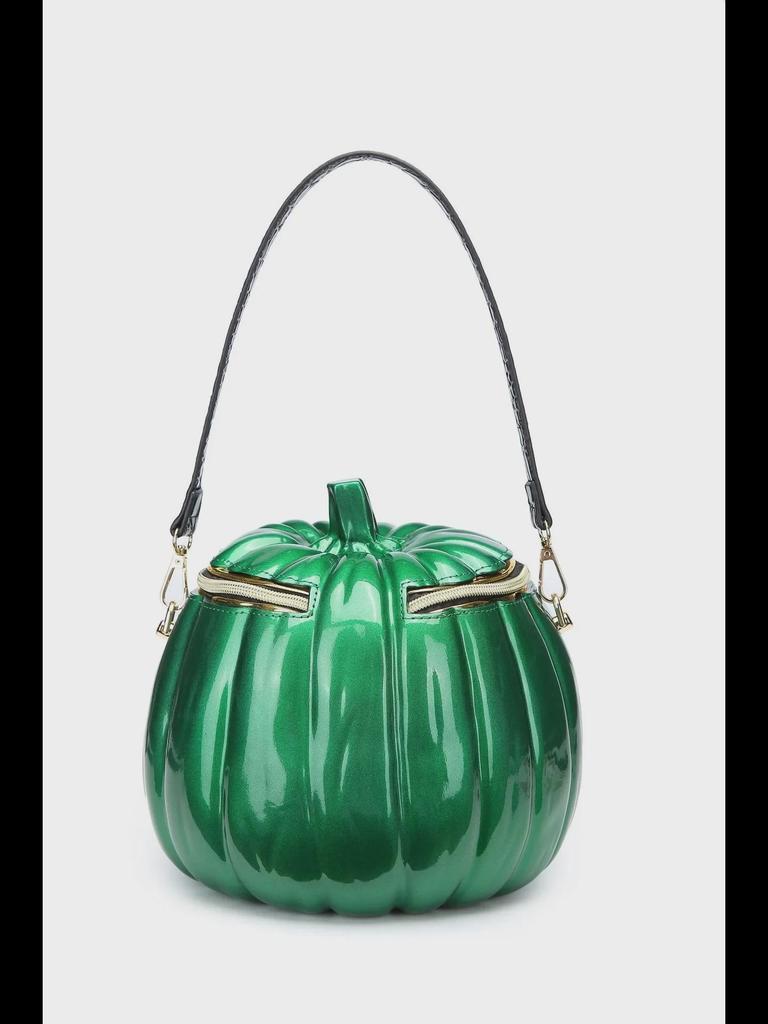 2024 Trendy Halloween 3D Pumpkin Head Shoulder Bag for Women