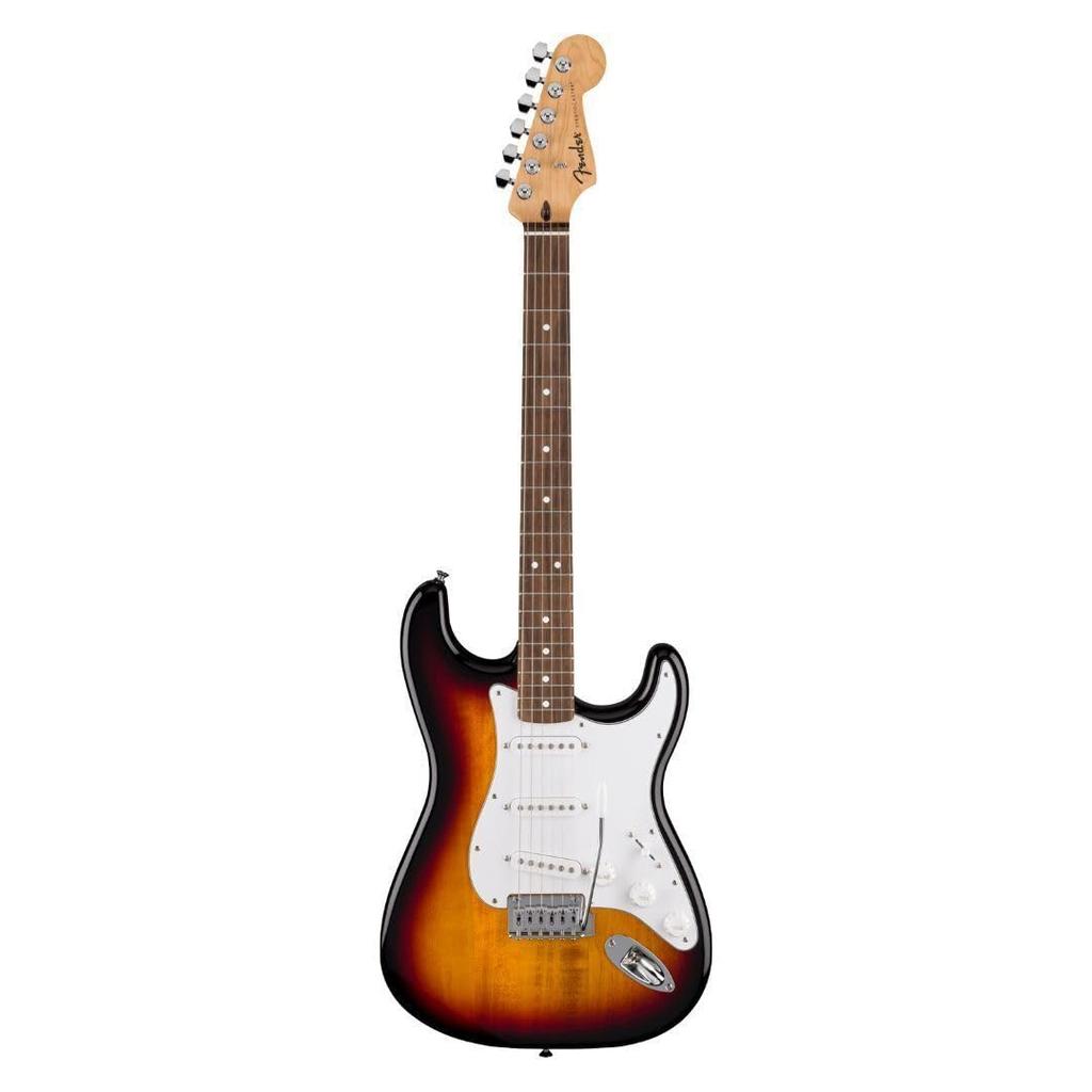 Fender Electric Guitar Standard Stratocaster 3-Color Sunburst Laurel Fingerboard White Pickguard Soft Case