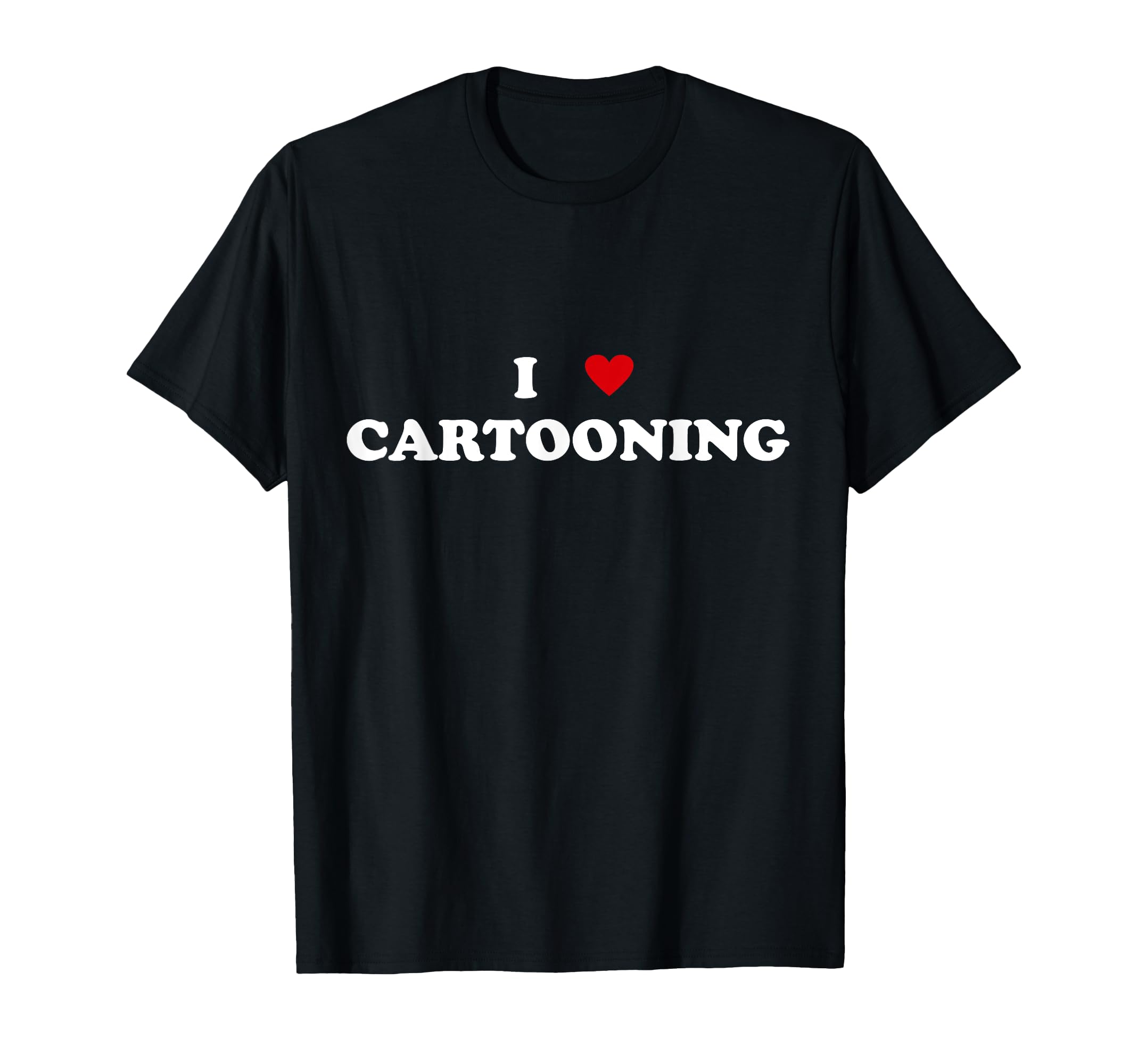 

I Heart Cartoonists I Love Cartooning - T-Shirt чёрный