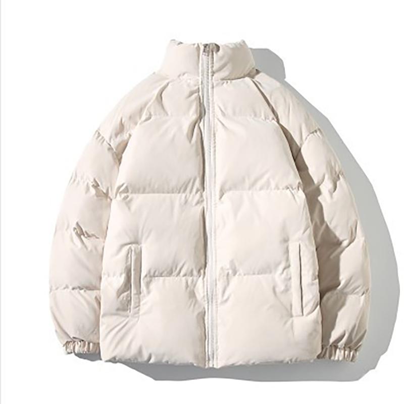 Winter Jacket Men Parkas Thicken Warm Coat Men's Solid Color Casual Parka Women Fashion Streetwear