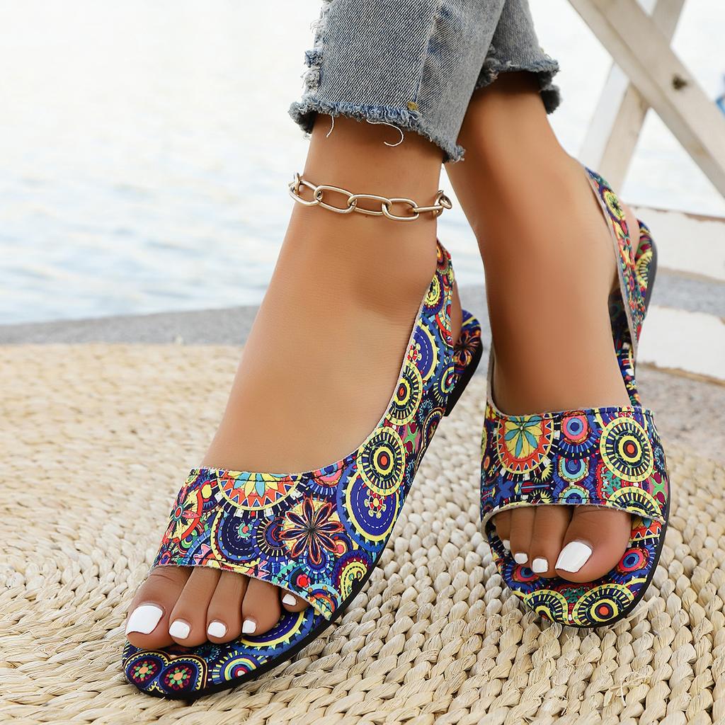 Woman Sandals Non-Slip Open Toe Women Sandal Female Footwear Shoes Wedge Sandals Ladies Huaraches Women's Sandals