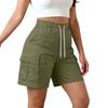 Women's Fashion Drawstring Casual Pocket Sports Shorts
