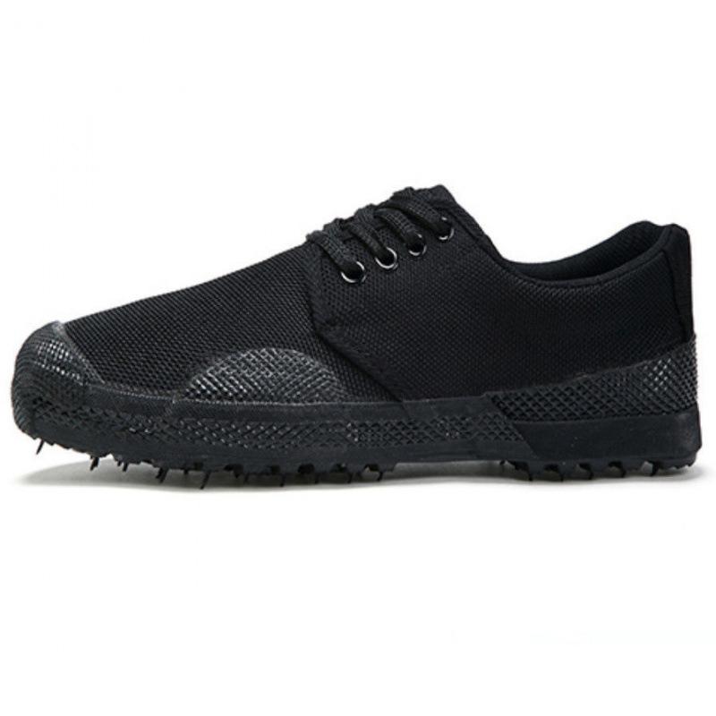 Jiefang Shoes Men and Women Wear-resistant Non-slip Camouflage Field Farmland Training Labor Insurance Rubber Shoes Breathable Security Construction