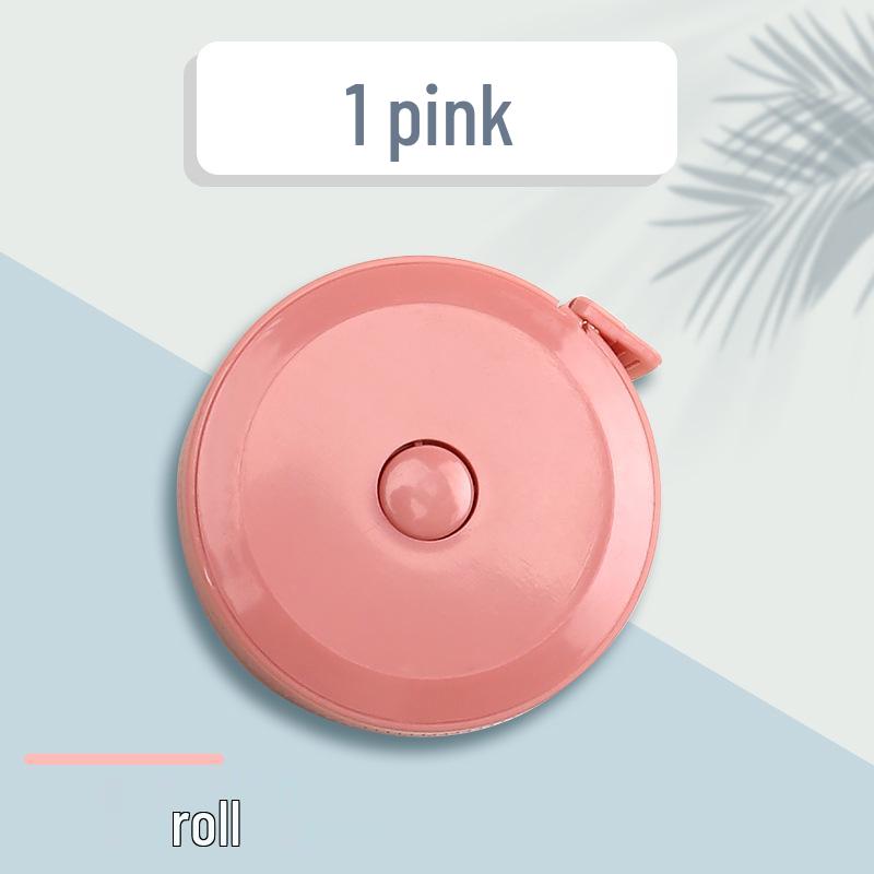 2m Leather Mini Tape Measure - Soft, Multifunctional Ruler for Measuring Hips, Waist, Bust, and Clothes