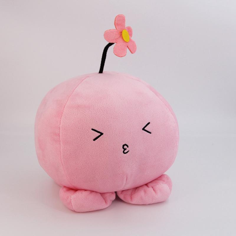 Schattige Roze Octopus Pluche Speelgoed Gevulde Dikke Bloemenoctopus Hangers Pop Grappige Sleutelhanger Tassen Decor Bureau Metgezel 20cm doll