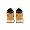Air Jordan 1 Mid SE Grade School 'Vivid Orange' (Unisex) Black / Vivid Orange / Cardinal Red / White Kids' Skateboarding Shoes FJ4924 008