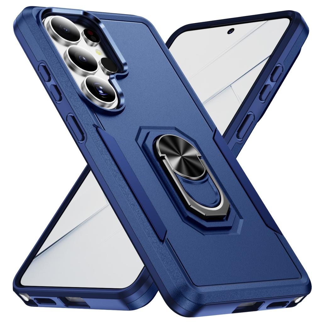 case for Samsung S26 S25 S24 S23 S22 S21 plus ultra ring holder protective case full coverage plain Shock Proof Anti-Scratch
