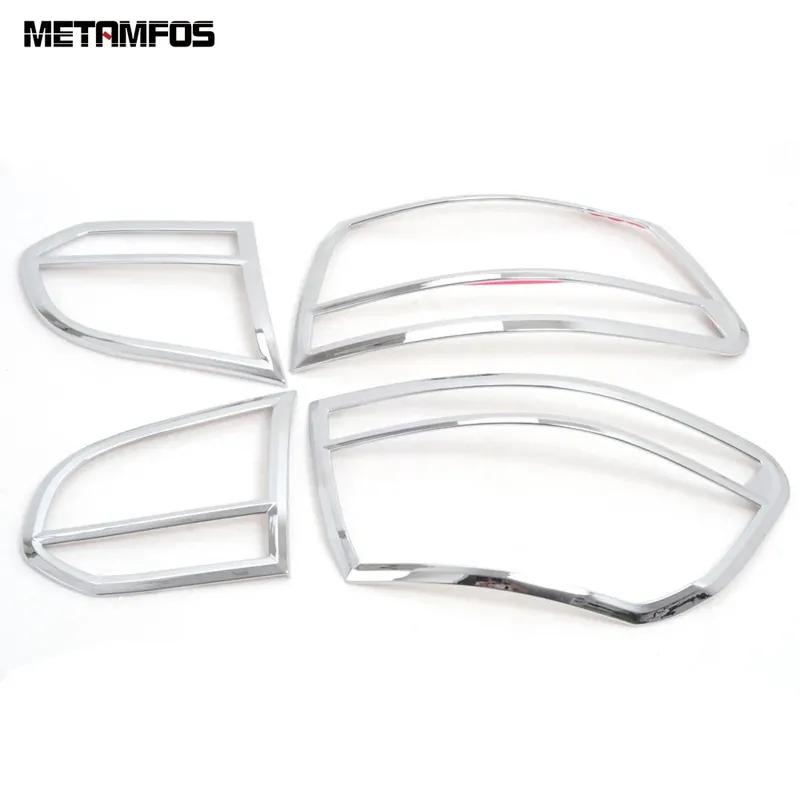 Rear Light Lamp Cover Trim For Volkswagen VW Golf 6 MK6 2008 2009 2010 Chrome Taillight Decoration Foglamp Frame Accessories