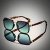 Nicht polarisierte Europa und Amerika Mode Sonnenschutz Lichtblockierende Sonnenbrille Herren Damen Quadratische Bequeme Brille