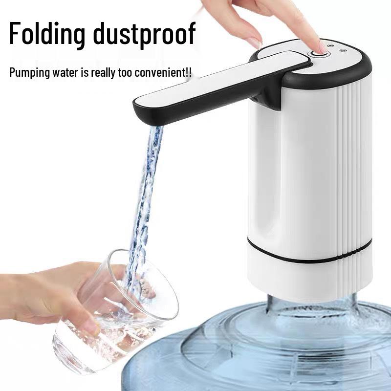 Electric Folding Bottle Water Dispenser - Automatic Pump for Large Barrels