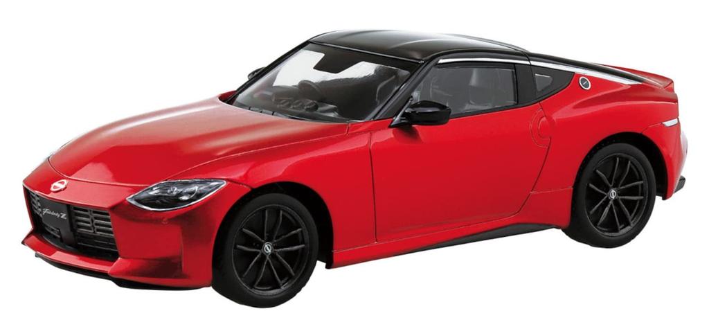 Aoshima Bunka Kyozai The Snap Kit Series Nissan RZ34 Fairlady Z Carmine Red Plastic Model Kit 1/32 Pre-colored 17-C