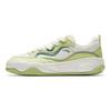 Anta Comfortable Versatile Non-Slip Wear-Resistant Breathable Low-Top Skate Shoes Women Sneaker White Green 922528072-3