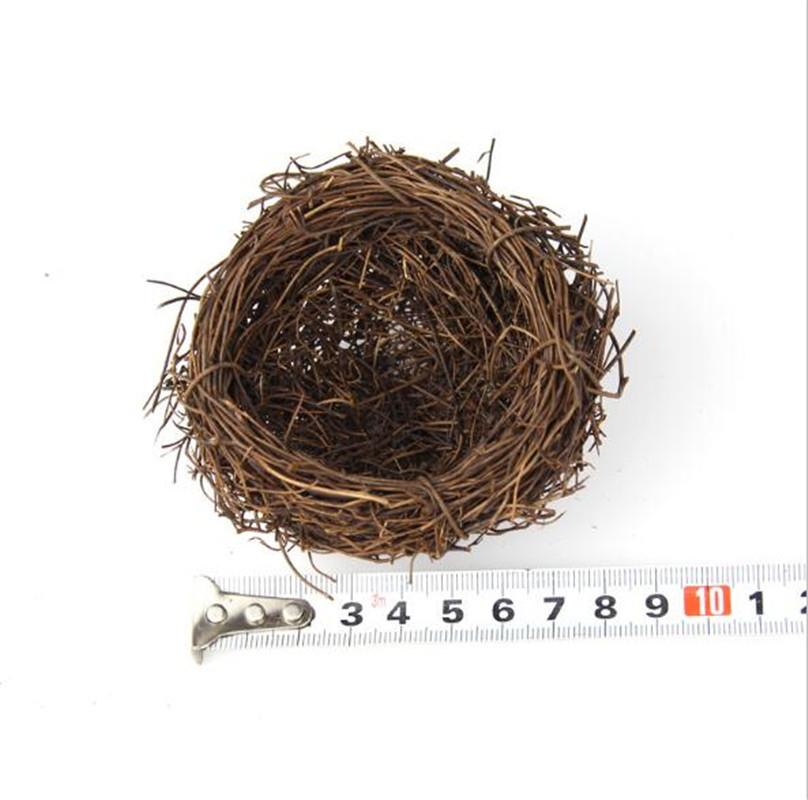 Nature 6/8/10/12/15/20cm Vintage Decoration Prop Bird Nest Bird Cage Creative for Optical Store Window Display Photography Props