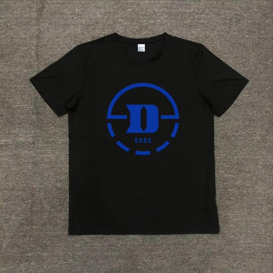 North America Limited Duke North Carolina University Men's and Women's Basketball T-shirt Sport Cotton Short Sleeve Clothing