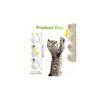Interactive Caterpillar Cat Toy, Motion-Activated Wack-a-Worm with Suction Cup – Compatible with Indoor Cats (1 Pcs)