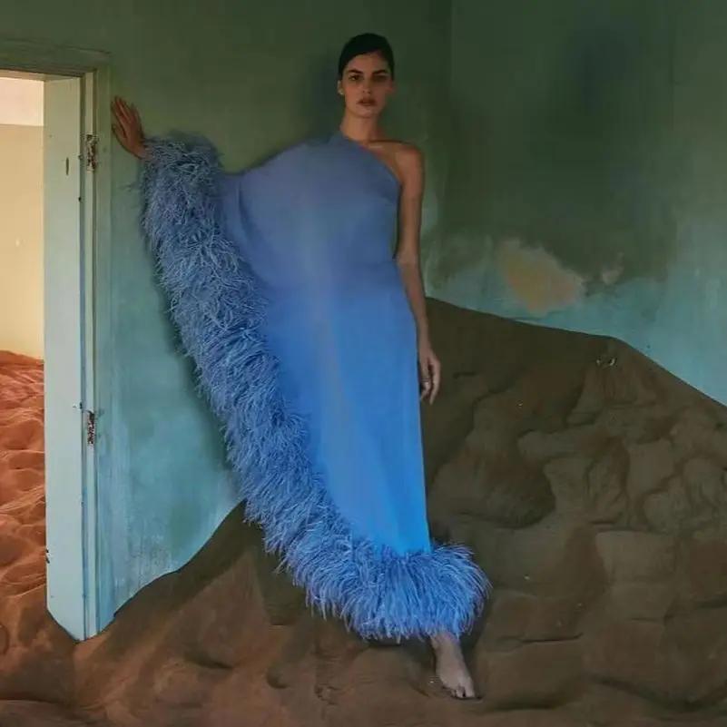 DIY 2 Meter Flauschige Straußenfeder-Boa 1-lagig bis 20-lagig Dick Schal aus hochwertigen Federn zur Dekoration von Brautkleidern Individuell anpassbarer DIY-Schal