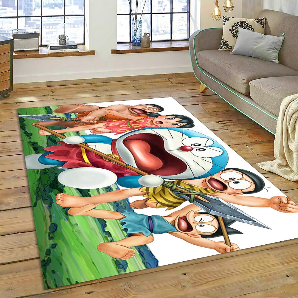 3D D-Doraemon Cartoon Dream Carpet Rug for Living Room Bedroom Home Sofa Decoration,Kids Play Non-slip Floor Mat