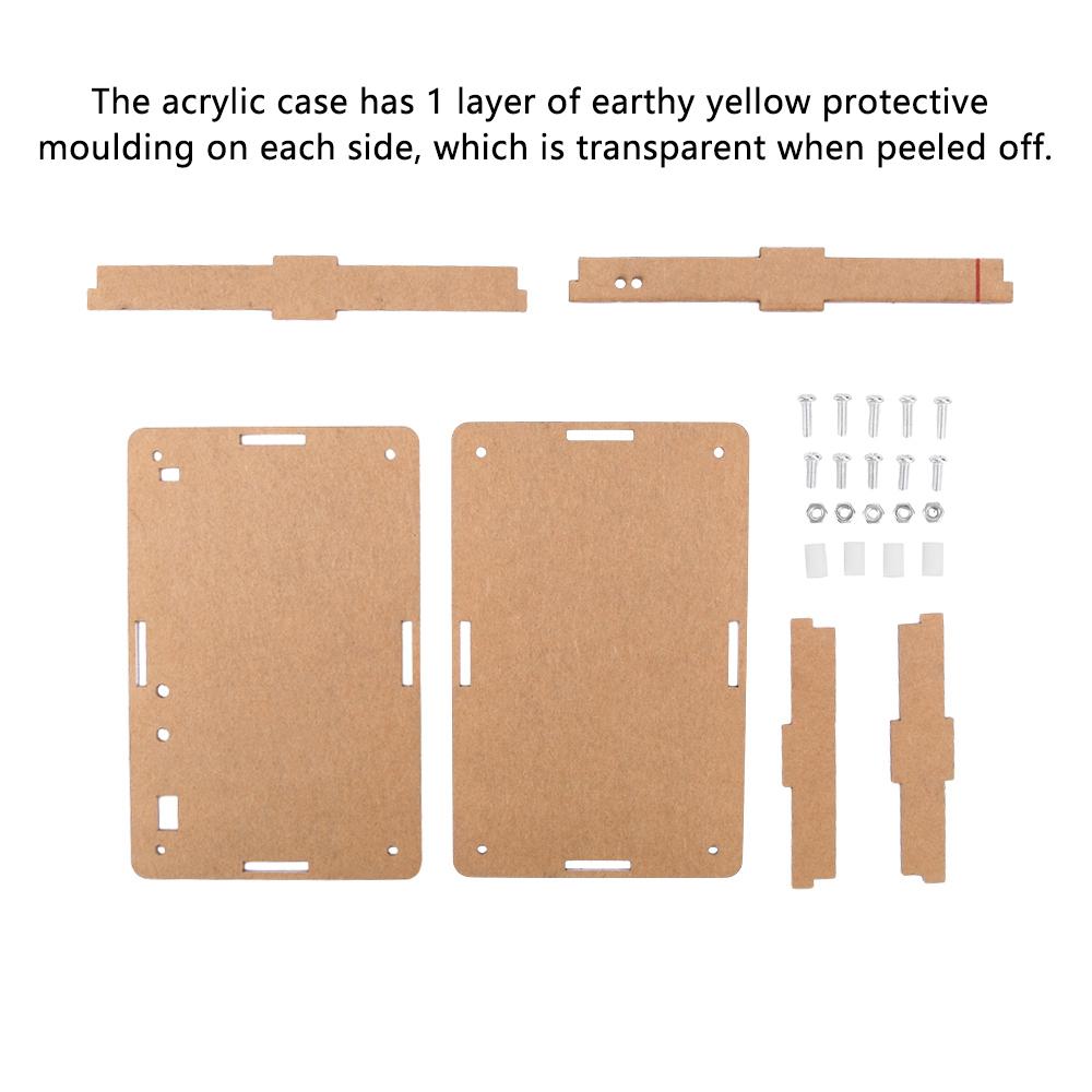 DC4.5V-5.5V 6-bit Digital Circuit Clock Kit with Case Electronic Clock Teaching and Practical Training Welding DIY Parts