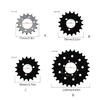 Fixed Gears Track Bike Chainring 12/16/18/28 Teeth Bicycle Chain Wheel for 410