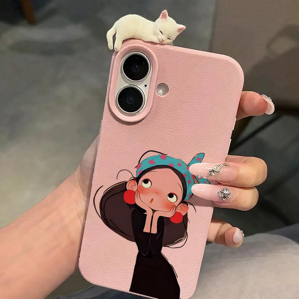 Painted Phone Case for iPhone 11 12 13 14 15 16 iPhone 11 12 13 14 15 16 Pro 12 13 14 15 16 Pro Max