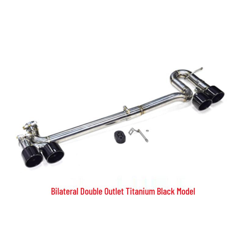 Volkswagen CC Lamando exhaust mods: dual, quad, stainless steel, carbon fiber, black tips.
