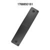 For Vehicle Front Bumper Front Bumper Bracket Front Bumper License Plate Bracket Bumper Black Made Of ABS Material