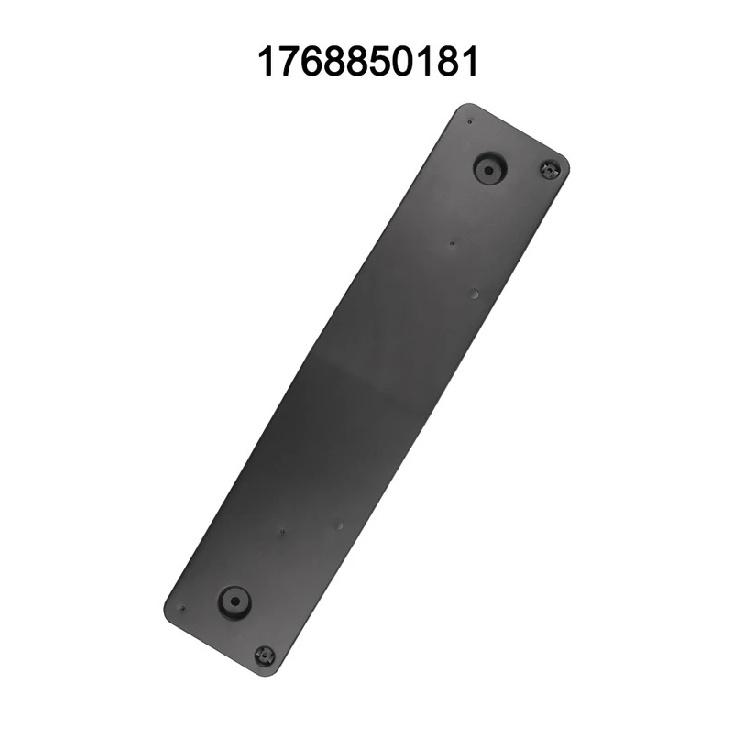 For Vehicle Front Bumper Front Bumper Bracket Front Bumper License Plate Bracket Bumper Black Made Of ABS Material