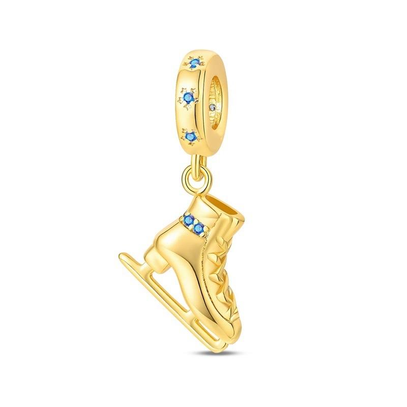 Charming Leopard Lion Airplane Pendant Charm For Bracelet K Gold Fashion Jewelry Accessory DIY Making Supplies