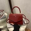 Retro Mode Crossbody Schoudertas met Grote Capaciteit en Een Klein Vierkant Vak
