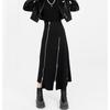 Long Midi Skirts Women High Waist Irregular Split Skirts Plus Size Spring Summer Personality Skirt