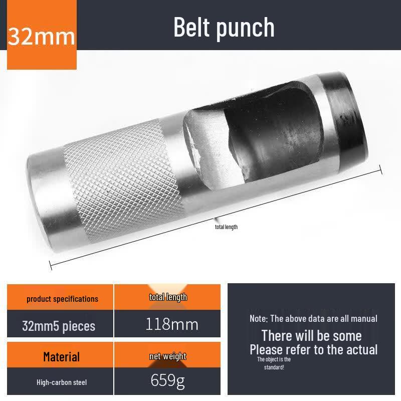 Yiyao Leather Belt Punch Set