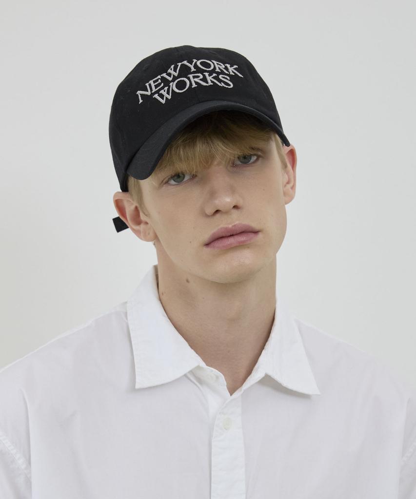 Nyuyogwogseu Signature Logo Ball Cap_Black