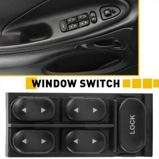 

AUXITO Power Master Window Door Switch Lock For Tracer Ford Mercury 11 P US V