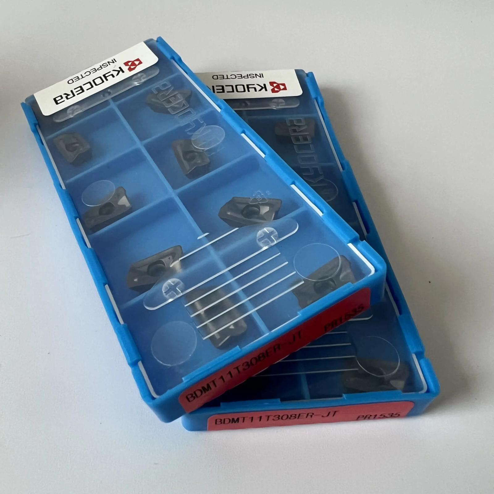 

Original / BDMT11T308ER-JT PR1535 / Industrial indexable Carbide Inserts 10 Pcs