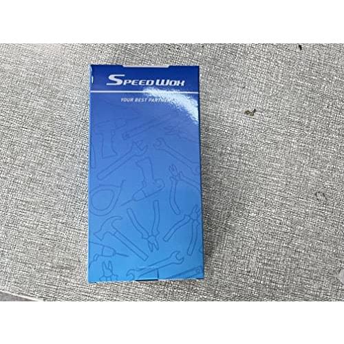 SPEEDWOX Long Reach Mini Long Nose Pliers, 185mm, with Molded Grip, Ideal for Precision Work in Hard-to-Reach Spaces, Long Size, No Grooves, Compact,
