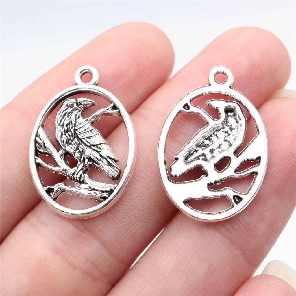 Adler Pfauen Phönixe Flamingos Exotische Vögel Anhänger Antik Bronze Zinklegierung Schmuckherstellung Zubehör Partner Stil