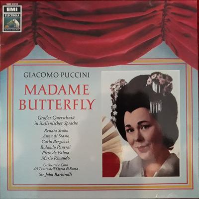 LP Record GIACOMO PUCCINI  Madame Butterfly SME81010 ELECTROLA Germany Classical Used