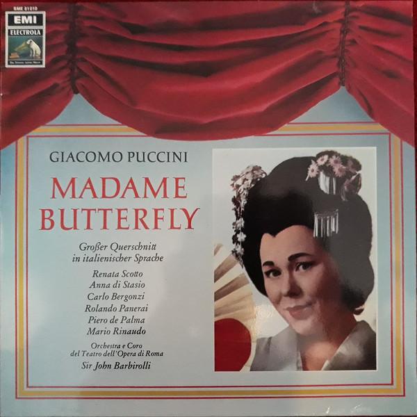 

LP Record GIACOMO PUCCINI Madame Butterfly SME81010 ELECTROLA Germany Classical Used
