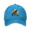 Godzillaed Japanese Baseball Cap Wave Women Men Sunshade Hip Hop Hats Summer Vintage Hunting Camping Cap