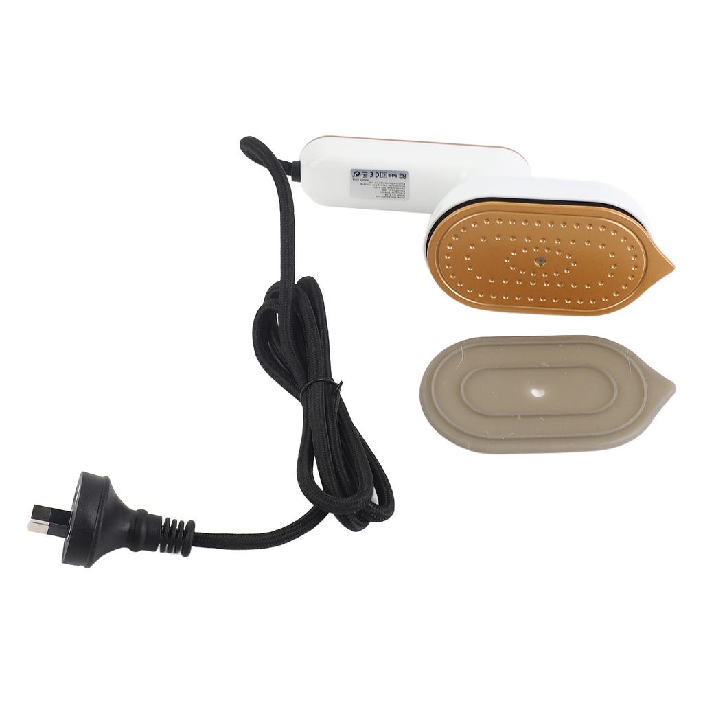 Mini Mașină de Călcat Mâner Rotativ Pliabil Termostat Portabil de Mână Fier de Călcat cu Abur