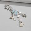 Artistics Oceanics Inspire Dolphin Shell Turtles Keychain Designs Portable for Fashionable Youth And Adventurers