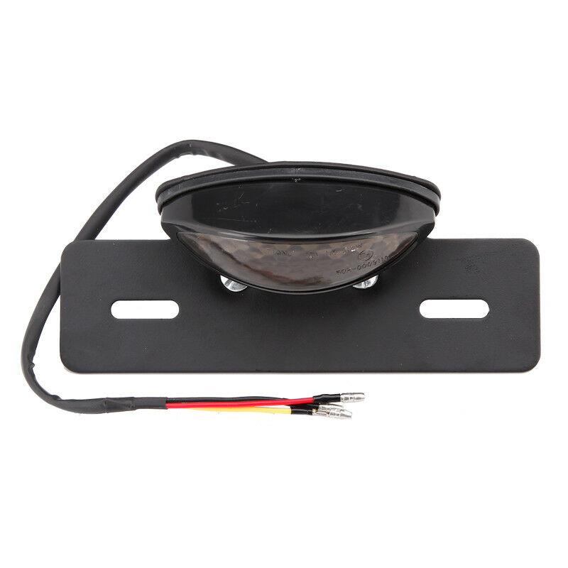 For Honda Cafe Racer Motorcycle 12V LED Rear Brake License Plate Tail Light Lamp Dirt Bike ATVs Brand New Motorcycle Accessories