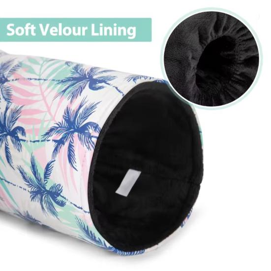 Hawaiian Style Golf Club Cover Sea Wave Tropical Pattern Barrel Driver Headcover Faux Leather Fairway Wood Head Covers Golf Gifts for Men Father