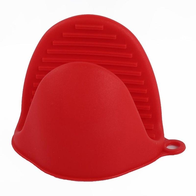 High Quality  Kitchen Baking Silica Gel Heat Insulation Clip Anti Scalding Non Slip Gloves Household Bowl Oven Microwave Oven