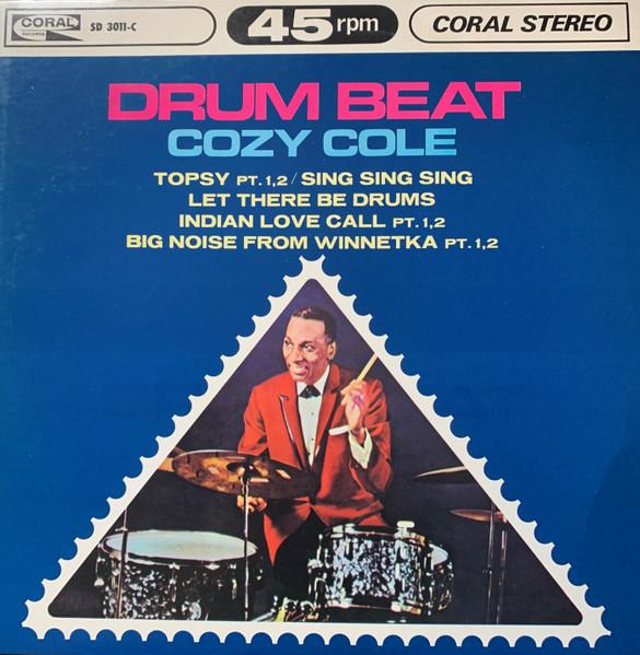 

LP Record COZY COLE - Drum Beat SD3011C Coral Japan Jazz Used