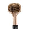 Three-Sided Adult Toothbrush with 3D Soft Bristles - Family Pack for Advanced Cleaning & Tongue Care.