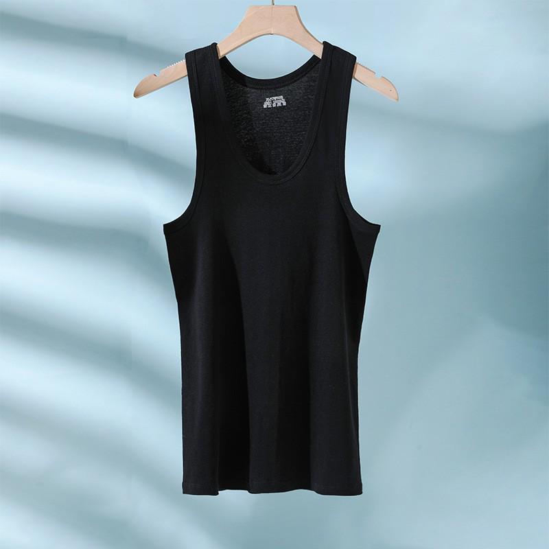 2025 Frühjahr/Sommer Herren Schnelltrocknendes Baumwoll Sport Tanktop
