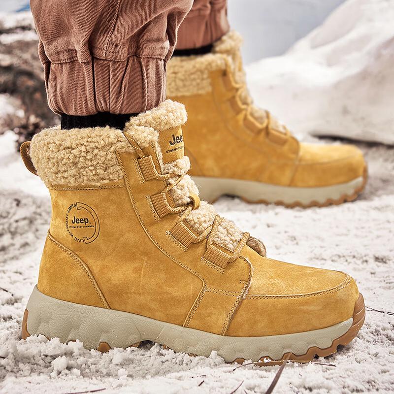 Jeep Men's Winter Snow Work Boots